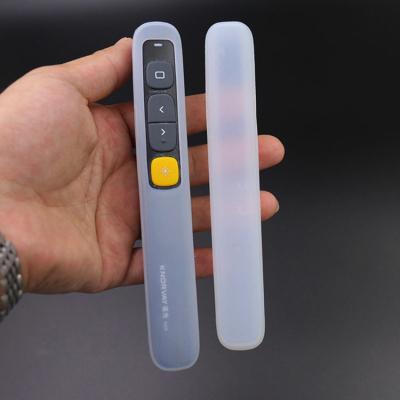 China Clear Silicone Protective Cover For KNORVAY Spotlight Presenter/Slide Changer Pen/Laser Pointer Pen/Wireless Presenter for sale