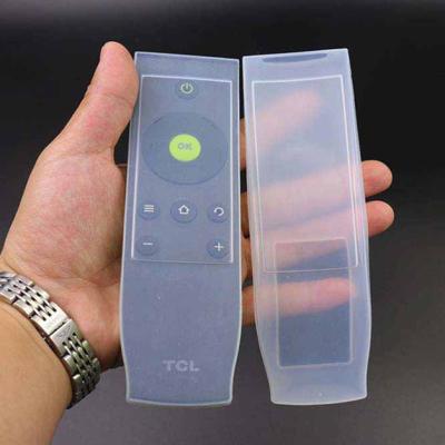China Anti-shock Waterproof Dustproof Clear Silicone TCL TV Remote Control Cover/Case/Sleeve for sale