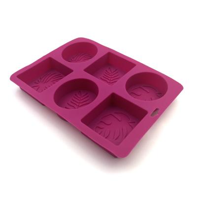 China Nontoxic Practical Silicone Soap Mold heat Resistant 22.5x17x2.8cm for sale