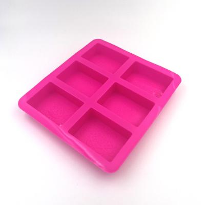 China Portable Harmless Rectangle Soap Mould , Multipurpose Soap Molding Trays for sale