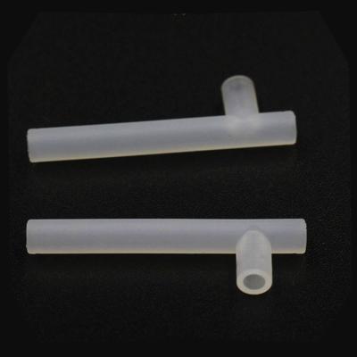 China T Shape Clear Silicone Tube Transparent Waterproof 3 Way 3x5mm for sale