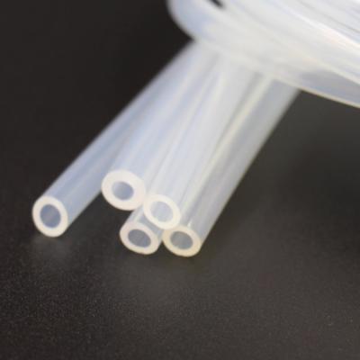 China Industrial Portable Clear Silicone Pipe , Odorless Flexible Transparent Silicone Tube for sale