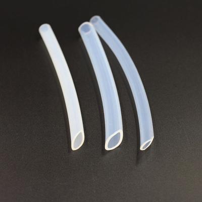China Mangueira de silicone transparente resistente e inodora, tubo transparente de silicone resistente ao calor à venda