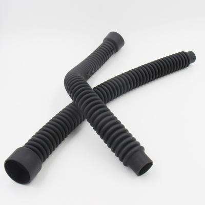 China Durable Black Silicone Hose Pipe Multipurpose Nontoxic Practical for sale