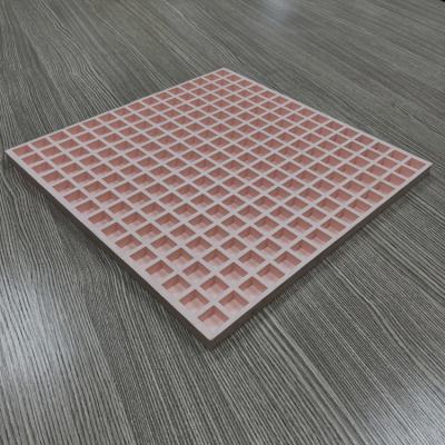 China Molde quadrado portátil de silicone para doces 225 cavidades para mascar goma de caramelo à venda