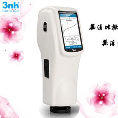 China CIE lab 45/0 portable spectrophotometer 3nh manufacturer NS800 vs BYK 6801 spectrophotometer xrite exact density meter for sale