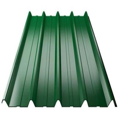China 0.12-1mm GI Corrugated Roofing Sheet With Aqueous Coating for sale