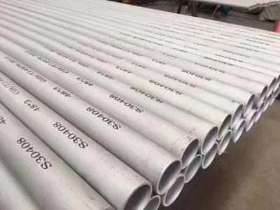 China Tubería de acero inoxidable de 0,16 a 4,0 mm Tubería de acero inoxidable 304 sin costura de 6000 mm en venta