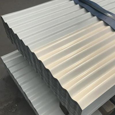 China Galvanized Corrugated Steel Sheet Zinc Coating 50-180g/m² With Fire Resistance For Temporary Structures à venda
