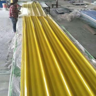 Κίνα DX52D Waterproof Corrugated Steel Roofing Sheets Customized Multi Color For Roofing Building προς πώληση