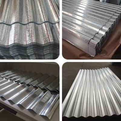 China SGCC Galvanized Corrugated Roofing Sheet With High Hardness For Flexible Warehouse for sale