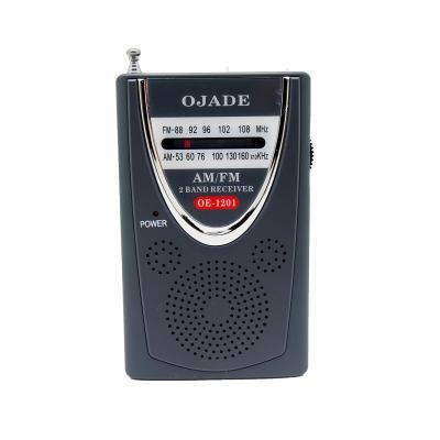 China Built In Speaker AM FM Radio Receiver 108MHZ 50 DB Portable Radio Mini Pocket for sale