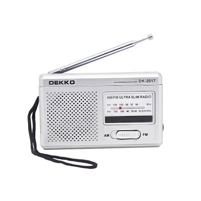 China Radio portátil de la FM con el plástico material del ABS del receptor universal del altavoz en venta