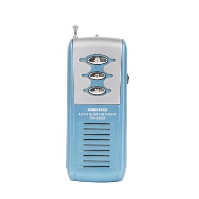 中国 手持ち型FMのスピーカーのラジオ80g 108MHz自動スキャン携帯用小型サイズ 販売のため