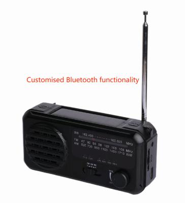 China Receiver Solar Rechargeable Radio Rechargeable Am FM Radio Wb 3 Band Outdoor for sale