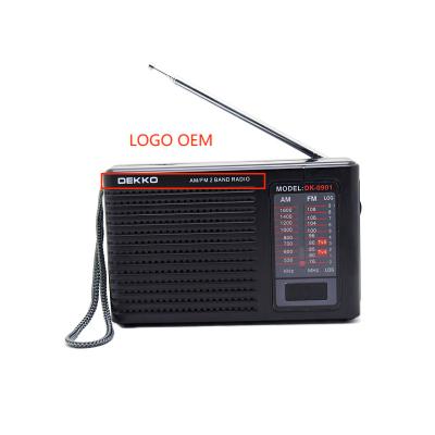 China 1600KHZ. AM FM Radio Receiver Adjustable Volume Small Speaker Radio With Lanyard for sale