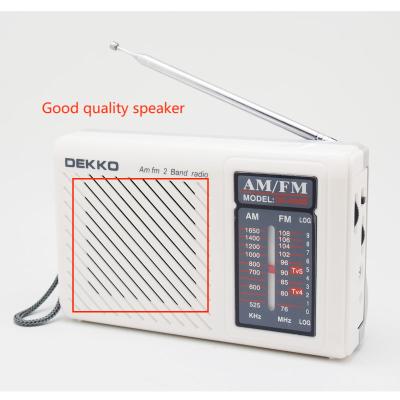 China Amplitude Modulation Mini AM FM Stereo Receiver 45mm Digital Radio Receiver Speaker for sale