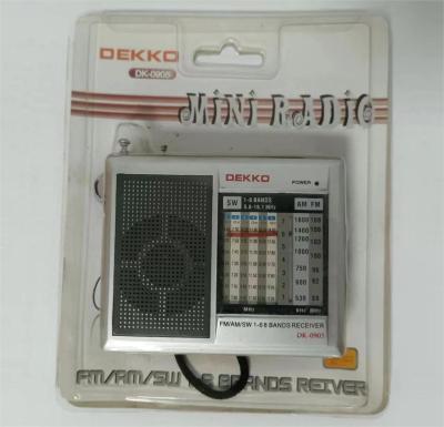 China PDA de Mini Multi Band Shortwave Radio del receptor de radio de la onda corta de Digitaces de las estaciones en venta