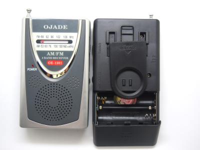 China DC Power Supply AM / FM Radio Portable Pocket OEM Gift Radio à venda