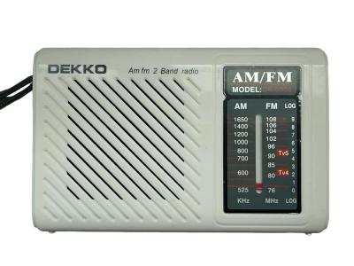 중국 CE Dc 전원 데스크톱 AM Fm 라디오 3.5mm 헤드폰 판매용