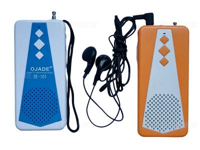 Chine Récepteur de radio FM USB ABS, 88-108MHz Mini FM Radio à balayage automatique à vendre
