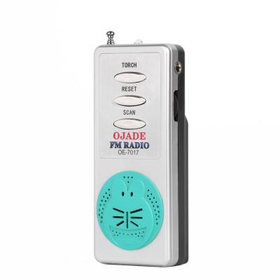 Chine Radio FM portatif compact ABS avec plage de fréquences FM 88-108 MHz 105*43*22 mm Taille à vendre