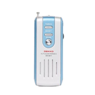 China Portable FM Speaker Radio with Built In Speaker 88-108MHz Frequency Auto Scan Ultralight Design OE-1302 for sale