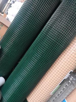 China Industrial Green PVC Coated Wire Coat Hot Dipped Galvanized Welded Gabion Mesh for sale