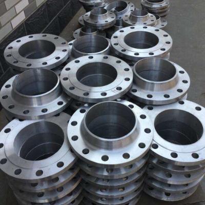 China A105 Black Galvanized Forged Carbon Steel Forged Flange for sale