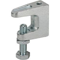 China Electrical Steel Beam Grounding Clamp Clip Silver Measurement System Metric for sale