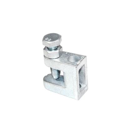 China Electrical 1 Inch Heavy Duty Beam Clamps Color Silver Metric for sale