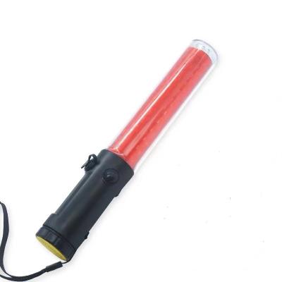 China PVC Warning Baton Red Flashing Red Long Light Off Evacuation for sale