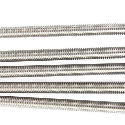 China Silvery Carbon Steel Threaded Rod Superior Fastening Option For Various Applications for sale