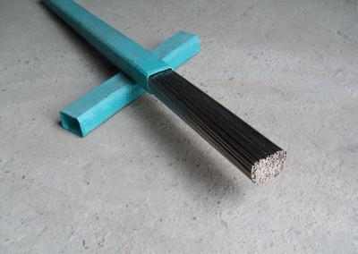 China 3.2x350mm Carbon Steel Bar For Welding Rod Of Low Carbon Steel Structure for sale
