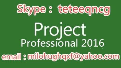China Project Professional 2016  The new legal edition permanently activates retail/wholesale for sale