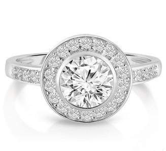 China OEM Zircon Fashion Jewelry Rings Women Wedding / Engagament Ring for sale