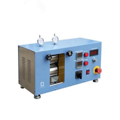 China Laboratory Lithium Battery Calendering Machine 200 Degrees 200mm roll width for sale