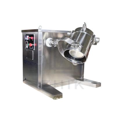 Chine Machine de mélangeur de batterie de mouvement du laboratoire 3D 5 L réservoirs pour la poudre sèche à vendre