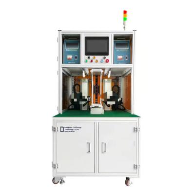 China Cylindrical Battery Automatic Spot Welding Machine Double Sided With Rotation for sale