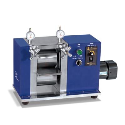 Chine machine électrique de presse de petit pain de largeur de 100mm pour la pression de précision de batterie de laboratoire à vendre