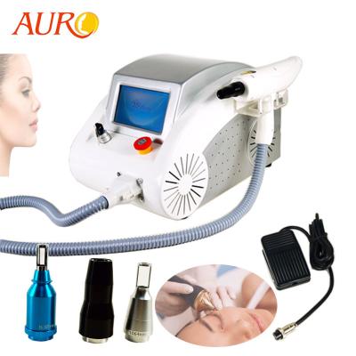 China 1320nm 1064nm 532nm Permanent Tattoo Removal Machine Eyebrow Cleaning Nd Yag for sale