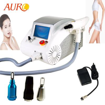 China Skin Tag Remover Nd Yag Tattoo Removal Machine Picosecond 1320nm 1064nm 532nm for sale