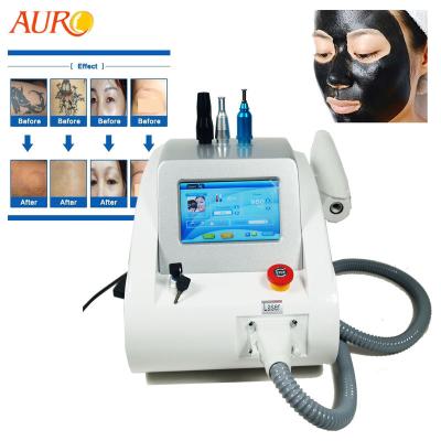 China Permanent Laser Tattoo Removal Machine Portable Nd Yag Carbon Peel Laser Machine for sale