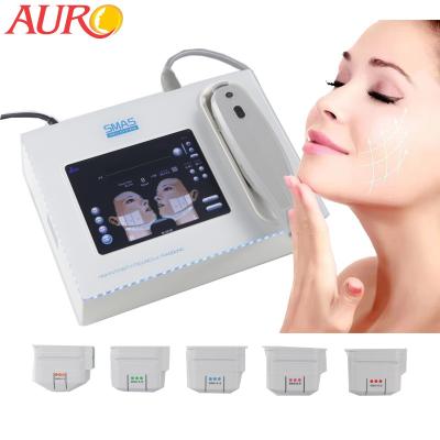 China Portable Smas 3D 4D Hifu Facial Machine Salon Neck Lift Anti Wrinkle Apparatus for sale