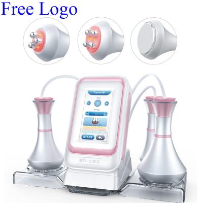 China Multifunctional Weight Loss Face Lift 3 in 1 Ultrasonic Cavitation RF Machine for sale