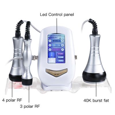 China Portable Rf Tripolar Cavitation Body Slimming Machine Ultrasound Fat Burning for sale