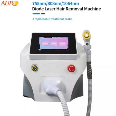 China 755nm 1064nm 808nm Diode Laser Hair Removal Beauty Machine Professional for sale