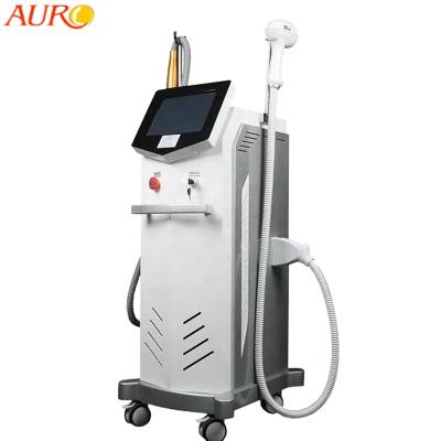 China Vertical 808nm Diode Laser Hair Removal Machine Laser Tattoo Removal device for sale