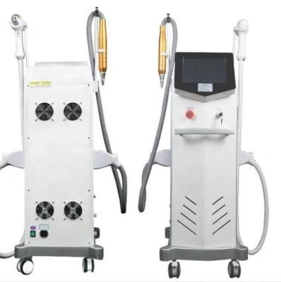 China CE Tattoo Removal Machine 2 In 1 Picosecond+Q Switch Cooling System 808nm Diode Laser Hair Removal Device for sale