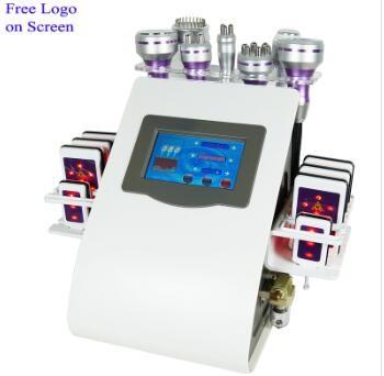 China 40K 80k Cavitation Body Slimming Machine RF Lipo Laser 8 In 1 9 In 1 for sale